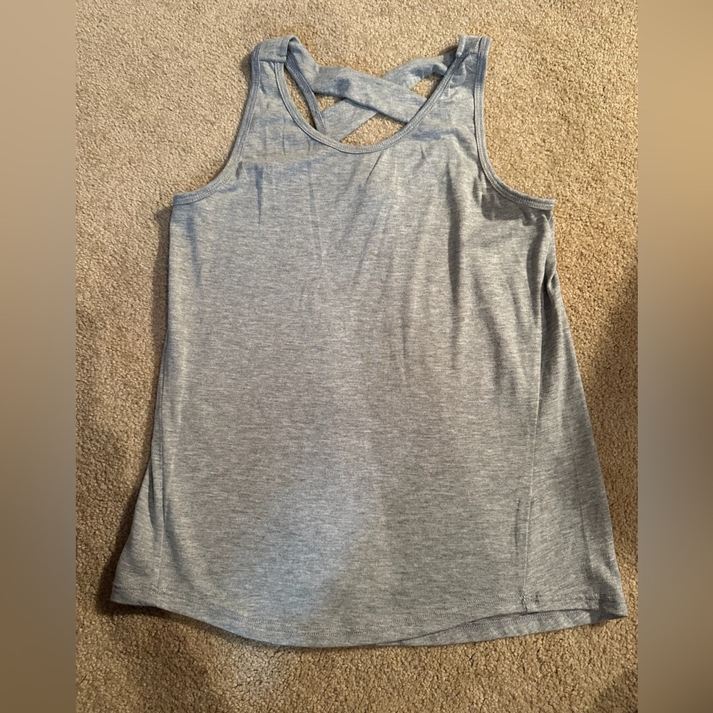 Yogalicious Light Gray Tank Top
